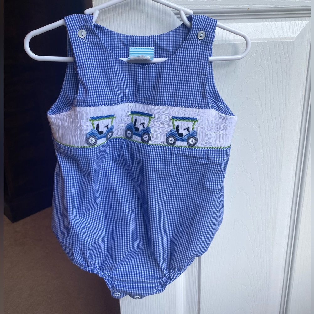 Golf Smocked Bubble